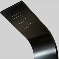 Columna De Hidromasaje De Aluminio Negro A-92 -Hogar Baño Tienda 2810894 3