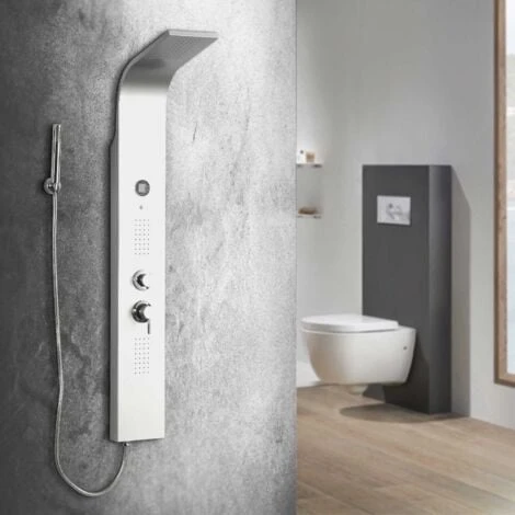 Columna De Hidromasaje Para Ducha En Aluminio Modelo Madeira 3 Columna De Hidromasaje Para Ducha En Aluminio Modelo Madeira