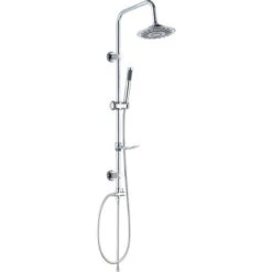 Set De Ducha RY-S002- LED, Tres Colores Ena Cero Inoxidable