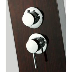 Columna De Hidromasaje Para Ducha Modelo Jaen En Cristal Efecto Madera -Hogar Baño Tienda 2811078 3