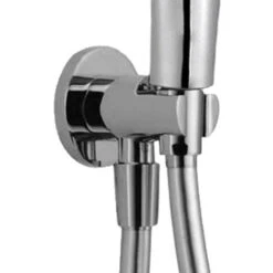 Soporte De Mango De Ducha De Mano Con Toma De Agua, Para Pared. Forma Redonda Con Acabado En Cromo Brillo. Fabricado En Latón 9 Soporte De Mango De Ducha De Mano Con Toma De Agua, Para Pared. Forma Redonda Con Acabado En Cromo Brillo. Fabricado En Latón -Hogar Baño Tienda 28699407 3