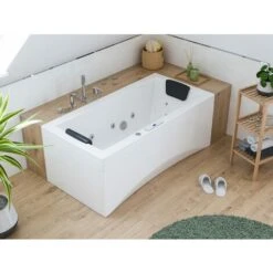 Bañera Hidromasaje Set Unity 160 Premiumsin Grifería Con 22 Jets -Hogar Baño Tienda 30541068 3