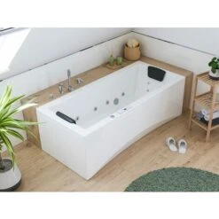 Bañera Hidromasaje Set Unity 180 Premium Sin Grifería Con 24 Jets -Hogar Baño Tienda 30541100 3