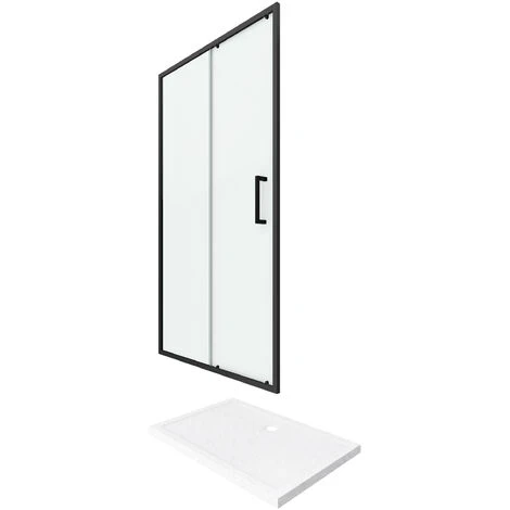 PACK MAMPARA + PLATO DUCHA - 120X80 CORREDERA - CRUSH MOON 120X80 5 PACK MAMPARA + PLATO DUCHA - 120X80 CORREDERA - CRUSH MOON 120X80 - Imagen 3