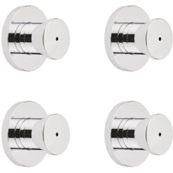 Kit Con 4 Nebulizadores De Ducha Redondos