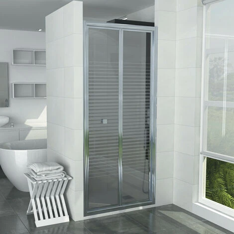 Mampara UMBRA Frontal Plegable 90cm 3 Mampara UMBRA Frontal Plegable 90cm