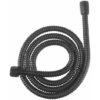 Flexo De Ducha De Acero Inoxidable Negro 1,5m Noir -Hogar Baño Tienda 34338142 1
