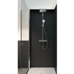 Columna De Ducha SHOWERPIPE CROMETTA E240 1 Jet 27271000 De Hansgrohe 7 Columna De Ducha SHOWERPIPE CROMETTA E240 1 Jet 27271000 De Hansgrohe -Hogar Baño Tienda 35894941 3