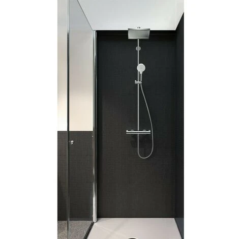 Columna De Ducha SHOWERPIPE CROMETTA E240 1 Jet 27271000 De Hansgrohe 5 Columna De Ducha SHOWERPIPE CROMETTA E240 1 Jet 27271000 De Hansgrohe - Imagen 3