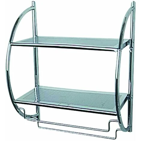 Estanteria Baño 2 Baldas Mural Inox Exclusiv Wenko 2 Estanteria Baño 2 Baldas Mural Inox Exclusiv Wenko