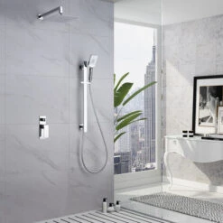 Conjunto Ducha Monomando Empotrado Borneo - IMEX -Hogar Baño Tienda 40452232 3