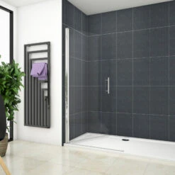 Walk In 1 Hojas Abatible 6mm Vidrio Templado Con Tratamiento Antical,66x195cm,ajustable Entre 64,5-66,5cm -Hogar Baño Tienda 40459521 4