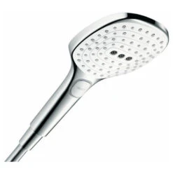 Hansgrohe Teleducha Raindance Select E 120 3jet Blanco-cromo