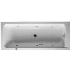 Duravit Bañera Bañera De Hidromasaje Rectangular D-CODE 110 L 170x70 Blanco 1 RS Jet Project
