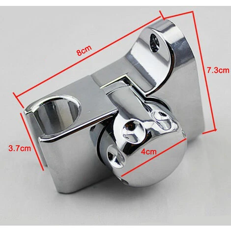 Soporte De Ducha Para Cabezal De Ducha De Mano, Soporte Ajustable En Altura, ángulo Amplio Ajustable Para Adaptarse A Cualquier Espacio De Baño 7 Soporte De Ducha Para Cabezal De Ducha De Mano, Soporte Ajustable En Altura, ángulo Amplio Ajustable Para Adaptarse A Cualquier Espacio De Baño - Imagen 5