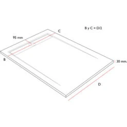 Plato De Ducha FLOW Arena 70x80 Cm (Rejilla Pintada) -Hogar Baño Tienda 47970785 3