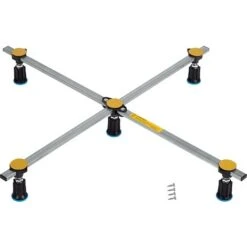 Piedino Per Doccia Piede Ferroplast D5 Mini XL Gamma Di Regolazione Dell'altezza 87-115 Mm 000145004