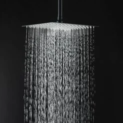 DP Grifería - Set De Ducha Obsidiana En Color Negro En Caja Azul -Hogar Baño Tienda 50328909 2