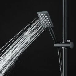 DP Grifería - Set De Ducha Obsidiana En Color Negro En Caja Azul -Hogar Baño Tienda 50328909 3