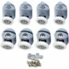 Ruedas Para Puerta De Ducha 8 Piezas Ruedas Para Puerta De Ducha Ruedas Deslizantes Para Puerta De Ducha Recinto De Ducha Para Puerta De Ducha De Baño 23 Mm -Hogar Baño Tienda 52026786 1