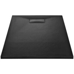 Plato De Ducha SMC Negro 120x70 Cm -Hogar Baño Tienda 52109227 3