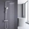 ONECE Grifo De Lavabo, Grifo Baño Monomando Dorado, Grifos Mezclador Para Lavabo Anti-ruido, Grifo Lavabo De Acero Inoxidable 304, Aireador Extraíble, Agua Fría Y Caliente, Válvula De Cerámica, Oro