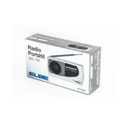 Radio Portatil Analogica Blanca RF-52-SOB Elbe -Hogar Baño Tienda 53810417 3