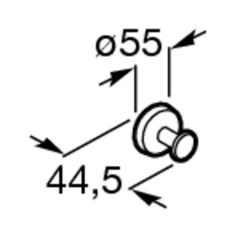 Percha Para Baño TWIN - ROCA 4 Percha Para Baño TWIN - ROCA - Imagen 2