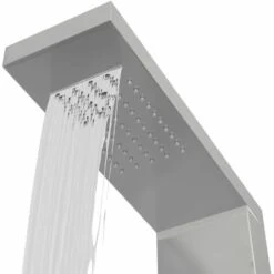 Sistema De Panel De Ducha Acero Inoxidable Cuadrado VidaXL -Hogar Baño Tienda 54820442 5