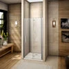 Mamparas De Ducha Puerta Plegable Cristal 6 Mm Antical 80x185cm -Hogar Baño Tienda 5498348 1