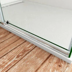 Mamparas De Ducha Corredera Elegante 8mm Antical Angular 105x90x195cm -Hogar Baño Tienda 5498586 4