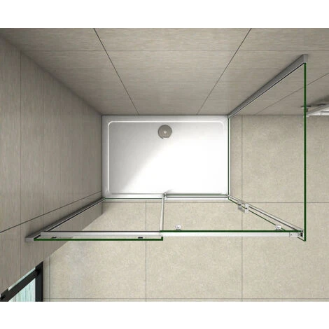 Mamparas De Ducha Corredera Moderna 8mm Antical Angular 115x100x195cm 5 Mamparas De Ducha Corredera Moderna 8mm Antical Angular 115x100x195cm - Imagen 4