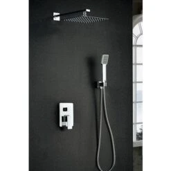 Conjunto Ducha Monomando Empotrado Dublín IMEX GPE006