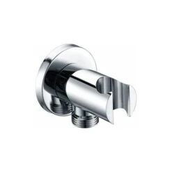 Soporte Redondo Mango Ducha Salida Agua IMEX SFD002