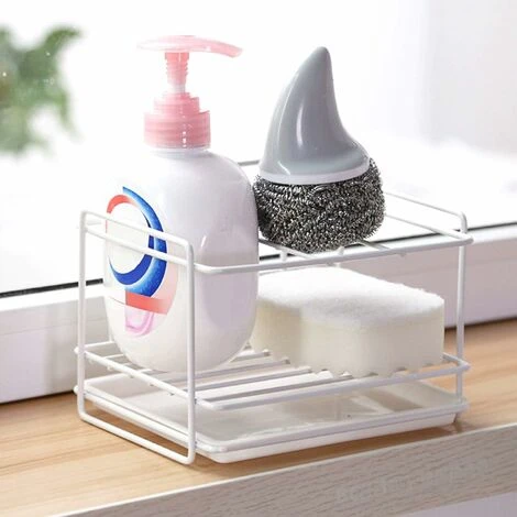 Soporte De Esponja Para Fregadero De Cocina Organizador De Fregadero De Cocina Debajo Del Fregadero Almacenamiento De Fregadero De Cocina Organizador De Fregadero Almacenamiento De Fregadero Organizad 4 Soporte De Esponja Para Fregadero De Cocina Organizador De Fregadero De Cocina Debajo Del Fregadero Almacenamiento De Fregadero De Cocina Organizador De Fregadero Almacenamiento De Fregadero Organizad - Imagen 2