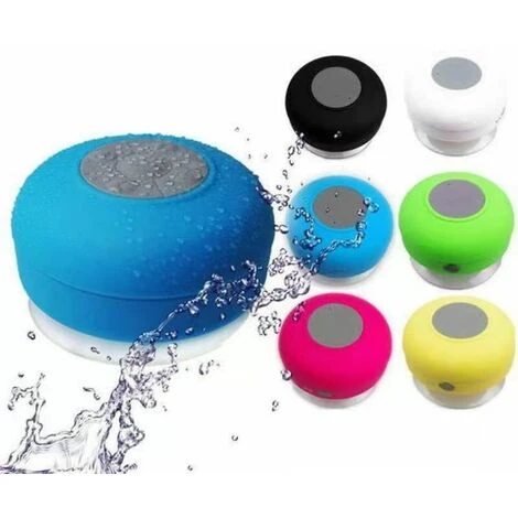 Altavoz De Ducha Bluetooth 3.0 Resistente Al Agua, Altavoz Portátil Manos Libres Con Micrófono Integrado, Tiempo De Reproducción De 6 H, Botones De Control Y Ventosa Dedicada Para Duchas, Baño, Piscin 4 Altavoz De Ducha Bluetooth 3.0 Resistente Al Agua, Altavoz Portátil Manos Libres Con Micrófono Integrado, Tiempo De Reproducción De 6 H, Botones De Control Y Ventosa Dedicada Para Duchas, Baño, Piscin - Imagen 2