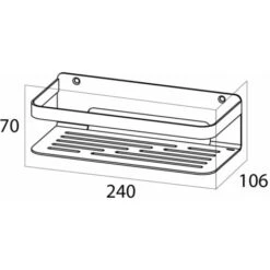 Cesta Para Cuarto De Baño Caddy Plateado 1400030946 Tiger 9 Cesta Para Cuarto De Baño Caddy Plateado 1400030946 Tiger -Hogar Baño Tienda 5749945 3