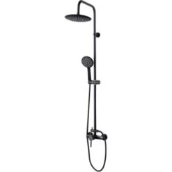 Columna De Ducha AITA De Acero Inoxidable Negro Mate - 127 Cm - Venta-unica -Hogar Baño Tienda 59223824 3