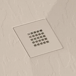 Plato De Ducha Pizarra PLUS CREMA 70x70 Cm Rejilla Color 8 Plato De Ducha Pizarra PLUS CREMA 70x70 Cm Rejilla Color -Hogar Baño Tienda 59987735 2