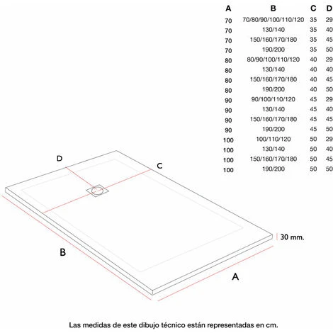 Plato De Ducha Pizarra PLUS CREMA 70x70 Cm Rejilla Color 6 Plato De Ducha Pizarra PLUS CREMA 70x70 Cm Rejilla Color - Imagen 4