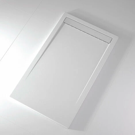 Plato De Ducha Pizarra SMART BLANCO 70x70 Cm 3 Plato De Ducha Pizarra SMART BLANCO 70x70 Cm