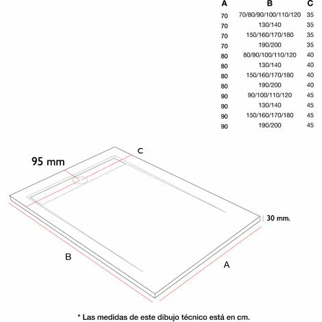 Plato De Ducha Pizarra SMART BLANCO 70x70 Cm 6 Plato De Ducha Pizarra SMART BLANCO 70x70 Cm - Imagen 4