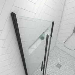 Pack Mampara De Ducha 90x200 Cm + PLATO DE DUCHA ALICATADOS 90x140 RECUTABLE -Hogar Baño Tienda 62279584 2