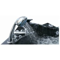 Bañera De Hidromasaje Maldivas Negra Con 42 Jets -Hogar Baño Tienda 63641846 3