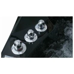 Bañera De Hidromasaje Maldivas Negra Con 42 Jets -Hogar Baño Tienda 63641846 4