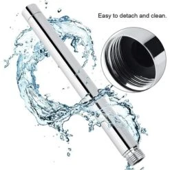 Brazo De Ducha Brazo De Extensión Tubo De Manguera De Acero Inoxidable Para Cabezal De Ducha De Baño, Tamaño De Rosca G1/2 Pulgadas, 201 Con Revestimiento De Cromo(6 Pulgadas,1/2） -Hogar Baño Tienda 63835974 4