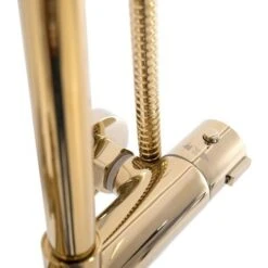 CONJUNTO DE DUCHA CON TERMOSTATO REA BLISS ORO -Hogar Baño Tienda 66651837 3