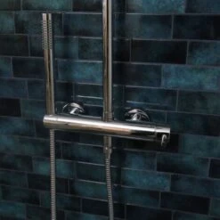 Columna De Ducha Mecánica Luisa Cromada 10 Columna De Ducha Mecánica Luisa Cromada -Hogar Baño Tienda 67374933 4