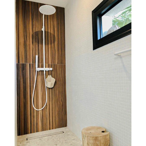 Columna De Ducha Mecánica Luisa Blanca 7 Columna De Ducha Mecánica Luisa Blanca - Imagen 5