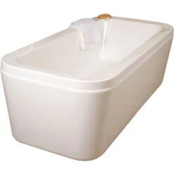 Bañera BATZ - Bañera Isla 170x80cm - Acrílico Reforzado 3,2mm - Blanco